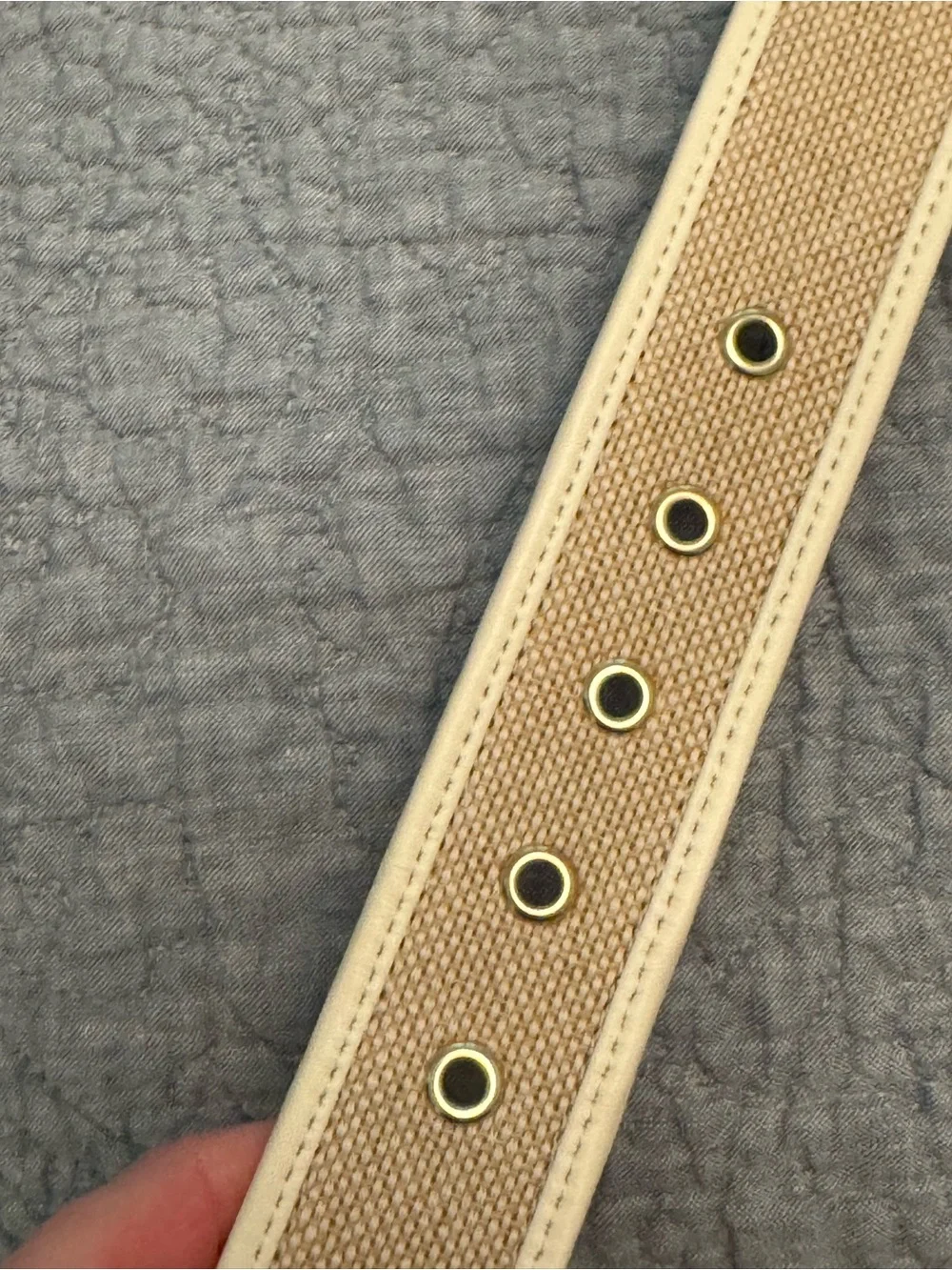 Ann Taylor woven canvas